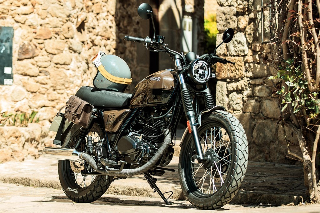 BRIXTON CROMWELL 125 ABS CHARLY BROWN TITAN BLACK