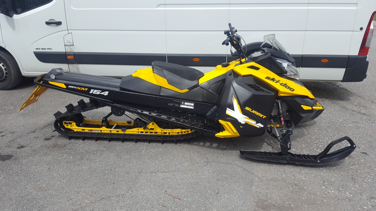 MOTOSLITTA  NEVE FRESCA SKI DOO REV XM 800 CARRO 154" 2013